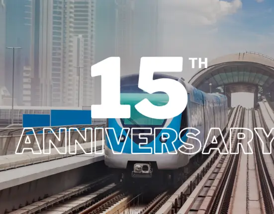 Dubai Metro 15th Anniversary Nol Card