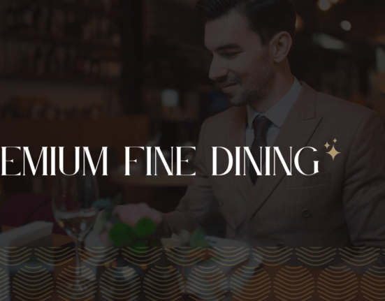 Luxury dining experience in Dubai showcasing elegant restaurant interior with fine dining setup